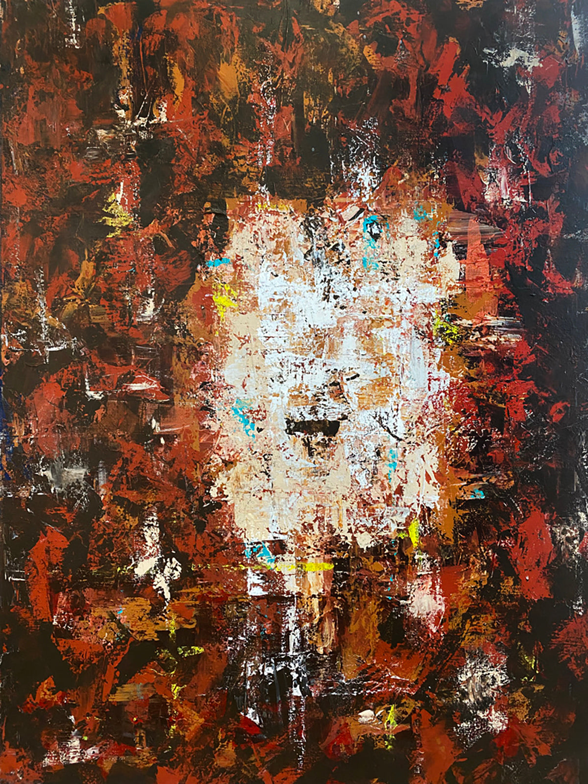 Tempered Hope Acrylic Abstract Painting